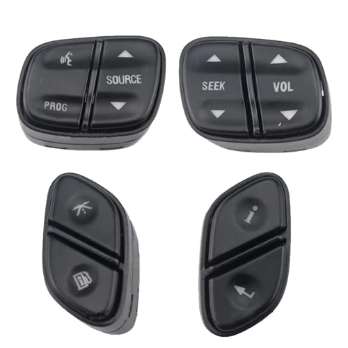 Bouton-Poussoir de Volant Hummer H2 Commande Radio Volant 21997738 Kit Complet