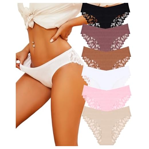 BeReady Culotte sans Couture Femme Invisible Culotte Femme Dentelle Slip Femme Culottes et Slips Lot sous Vetement