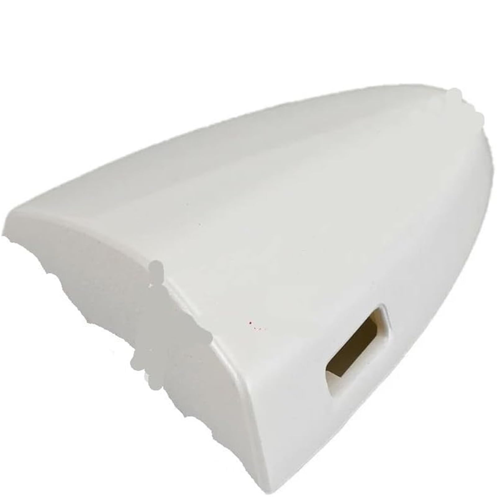 Glymzoi White Car Exterior Door Handles Car Left Exterior Door Handle 1Pcs Plastic Front Key-Cover Cap 69218-53021 Is250 Is350 3.5L 2006-2013(White)