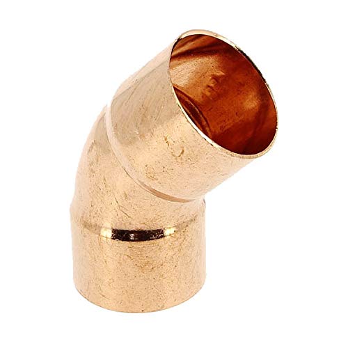 IBP Bänninger - Raccord Cuivre à souder - Coude Cuivre à souder FF 45° - Ø42