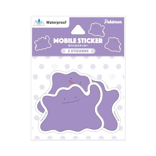 Amazon | グルマンディーズ ポケットモンスター モバイルステッカー