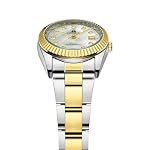 Damenuhr Edelstahl Armbanduhr Damen wasserdichte Uhr Damen Klassisch Analog Quarz Damenuhren – Bild 4