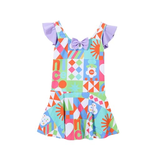 Maillot de bain 3 pièces ado fille avec haut manches longues et chapeau soleil