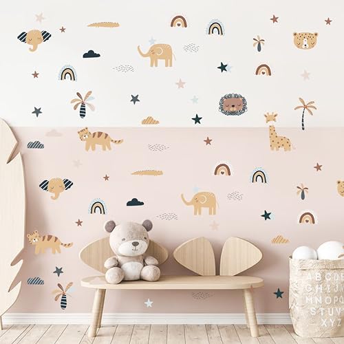 Vinilos Decorativos Boho Safari para Pared miniatura 1