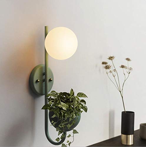Aplique de pared nórdico amarillo ideal para iluminar y decorar tu dormitorio 4