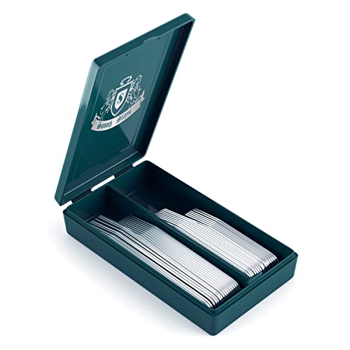 36 Premium Collar Stays in a Plastic Case (2.2" & 2.5") by Smooth Stays - Used condition - US$6.75