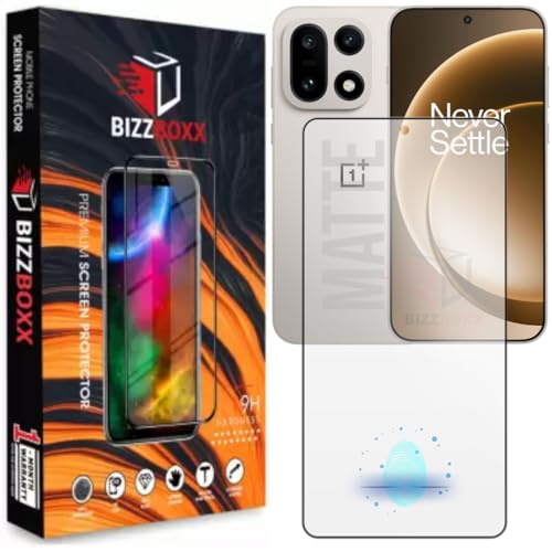 Image of Ultrasonic Fingerprint Working D+ AG Matte Tempered Glass Screen Protector Guard For OnePlus 15 5G Gaming Special Temper With Camera Cut (one plus 15 /1+15-6.78 Inch) Full Glue - Pack of 1