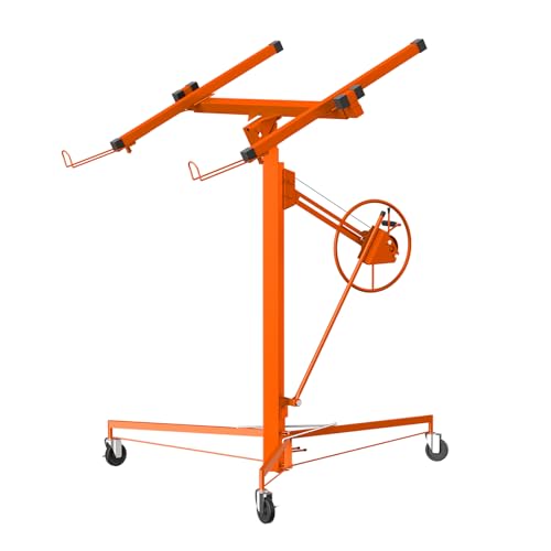 Elevador Placas de Yeso TEENO, Pladur Profesional, Herramientas para Pladur, Plataforma Elevadora, Maquina de Pladur, Caballete Extensible,altura de trabajo regulable de 140-325 cm, Carga 68 kg Elevador Placas de Yeso TEENO, Pladur Profesional, Herramientas para Pladur, Plataforma Elevadora, Maquina de Pladur, Caballete Extensible,altura de trabajo regulable de 140-325 cm, Carga 68 kg