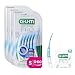 GUM SOFT-PICKS PRO Interdentalreiniger | gebogene Form für leichten Zugang zu schwer zugänglichen Stellen | sanfte Wirkung für empfindliches Zahnfleisch [S - 3x60] (+1 Gratisprobe)