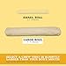 Better Belly Highly Digestible Rawhide Large Roll ChewS, 3 Count (Pack of 1)