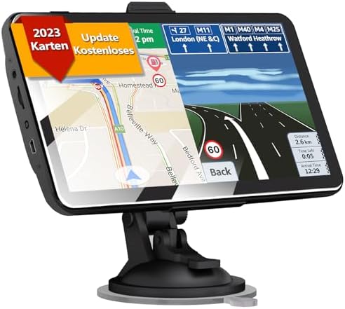 Navigation für Auto LKW Navi 7 Zoll Navigationsgerät Testsieger 2023 ...