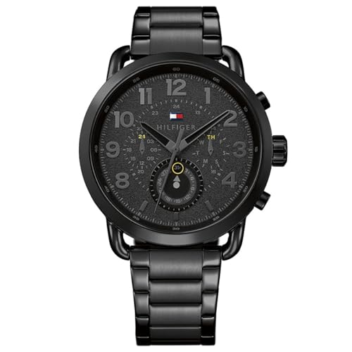 Tommy Hilfiger Mens Multi dial Quartz Watch with Stainless Steel Strap 1791423