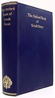 The Oxford Book of Greek Verse in Translation, 0198121148 Book Cover