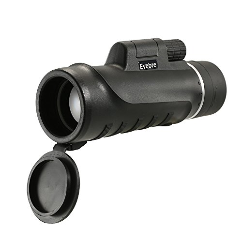DECDEAL Telescópio de escopo monocular multi-revestido portátil com suporte para smartphone 10x42 co