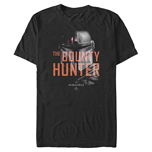 T-shirt Mandalorian Star Wars noir à manches courtes pour soirée cinéma