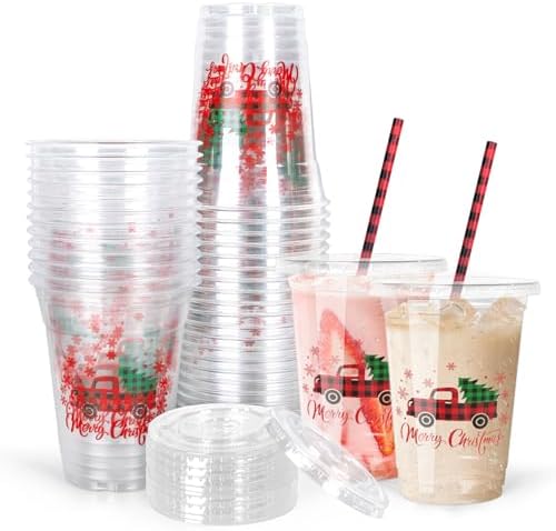 Whaline 50Pcs Merry Christmas...