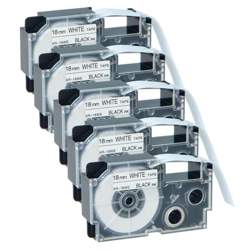 AR-18WE KL-C500 KL-100 KL-12120 KL-750 KL-7000 18mm x 8m 5pk�p�̍����W�����x����������݊����̂���z���C�g