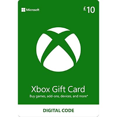 Xbox Gift Card | 10 GBP | Digital Voucher | Xbox One, Series S|X & Windows |