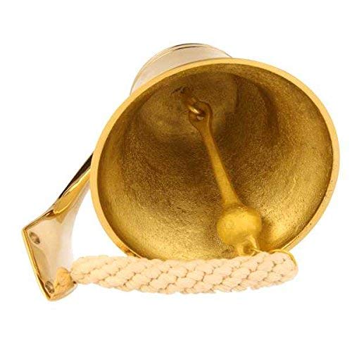 SEA-CLUB Cloche De Bateau En Laiton - Diamètre 150mm - Modèle Léger - Décoration Nautique