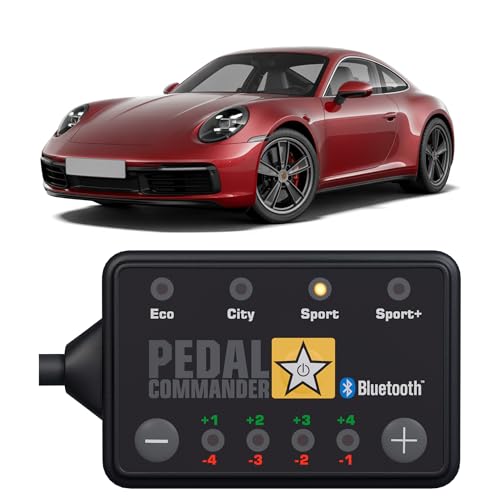PEDAL COMMANDER for Porsche 911 2005-2025 Throttle Response Controller - Fits 4th Gen 997/991/992, Turbo, GT3, GT2, RS, R, Carrera, 3.6L, 3.8L, Porsche 911 Accessories