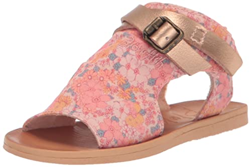 Blowfish Malibu Kids Girls Defsie-t Sandal, Pink Amelia, 7 Toddler