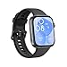 HUAWEI WATCH FIT 3 Smartwatch for men women, iOS & Android, Up to 10 Days Battery Life, Bluetooth Calls, GPS Smartwatch, Aluminum Case, AMOLED Display, Health&Fitness Tracker, Black Strap