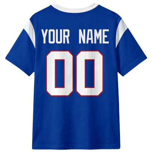 Image of T-Shirt Custom Crewneck Short Sleeve for Men Gifts | Custom T-Shirt Personalized Name and Number