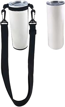 10pcs Sublimation Blank Bottle Carrier Holder Tumbler Bag for Heat Press