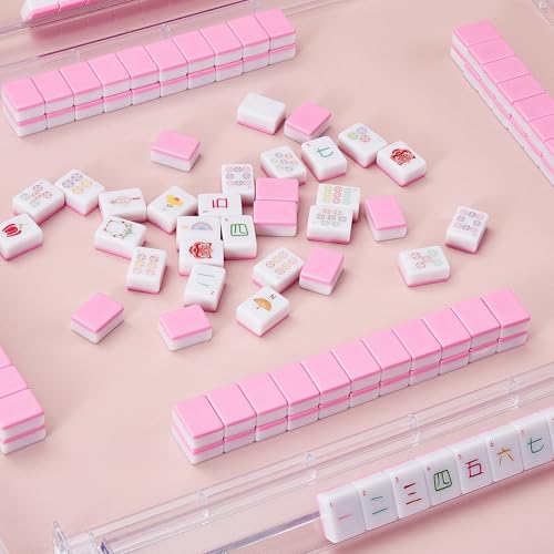 Set de Mahjong Americano con 160 piezas y bolsa miniatura 5