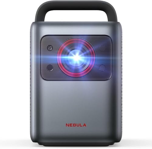 Nebula Cosmos Laser 4K Portable Projector, Automatic Trapezoidal ...