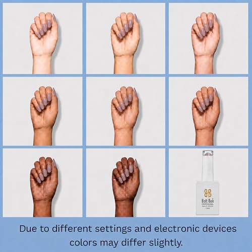 Image of Bolt Bee Elegant maunve Nude Color Gel Nail Polish Soak Off UV Gel DIY at Home 15ML Manicure Salon Nail Art