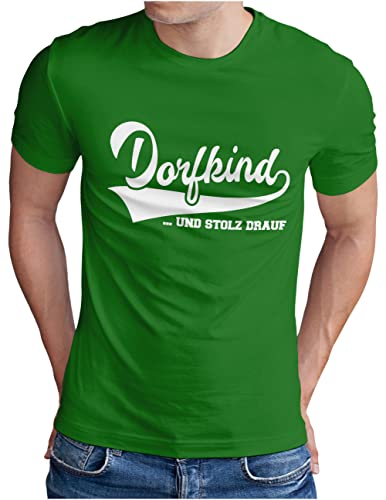 T-shirt OM3 Dorfkind pour homme idéal pour les sorties nature