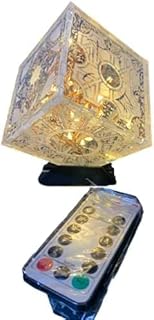 Hellraiser Puzzle Box Laser Engraved Night Light with Stand