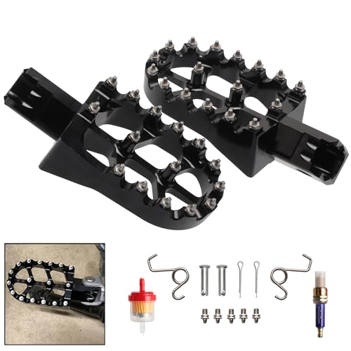 TIMZH motorcycle pedals, used for off-road motorcycles/motorcycles/mini bicycles, processed using