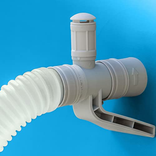 INTEX Inflatable Above-Ground Swimming Pool, Easy Set 15ft x 42in w/Filter Pump & Ladder