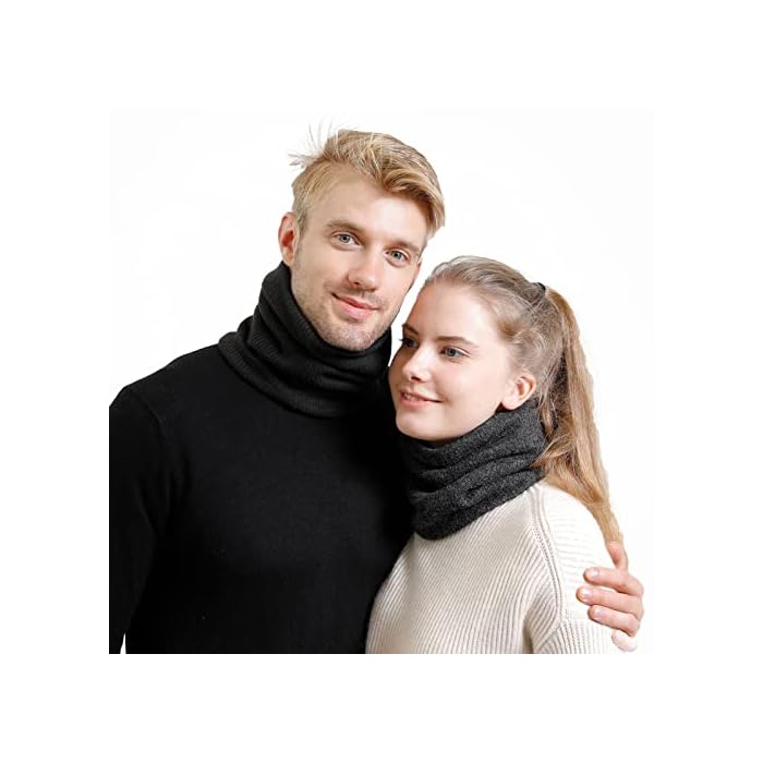 Onvavient Winter Scarf Neck Warmer Gaiter Face - Image 4