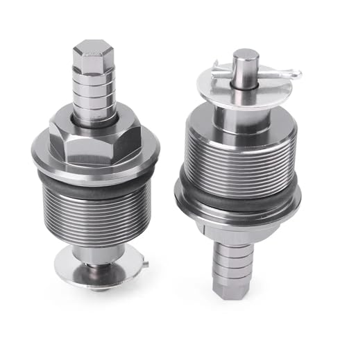 Amortisseurs moto fin des vis rouillées avec le cache-vis de fourche 31 mm gris