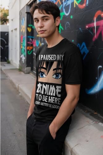 Anime T Shirt for Men Teen Boys-Classic Short Sleeve Casual T-Shirt3