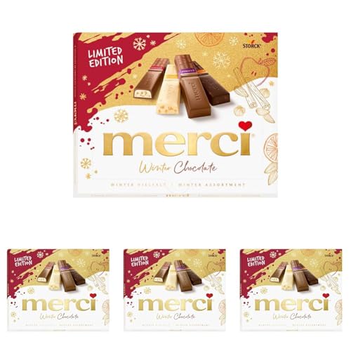 merci Winter Chocolate 250g (Paquete de 4)