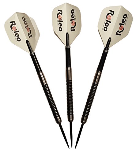 Roleo - Freccette professionali in acciaio al 90% in tungsteno, set da 3 pezzi, 18 g, 20 g + 22 g (18)