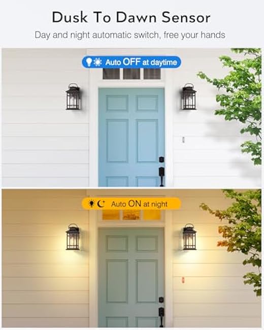 Modern Outdoor Light Fixture Outside Sconce Lighting Oil Rubbed Bronze Wall Mount