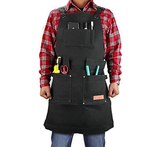 Raoot Schürze - Taillenschürze für Damen und Herren, Schwarz 2, Standard Cover