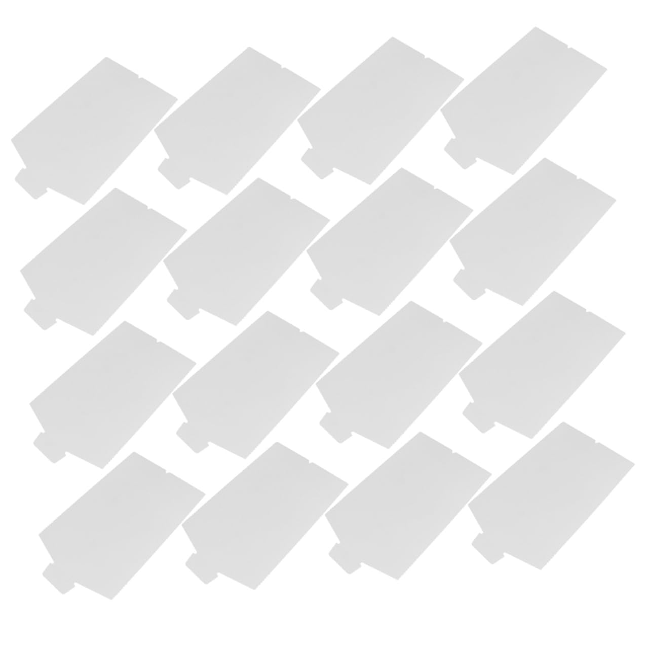 Cabilock Clothing Cardboard Shirt Folding Board 25pcs Shirts Folder Organize Your Closet Easy Folding