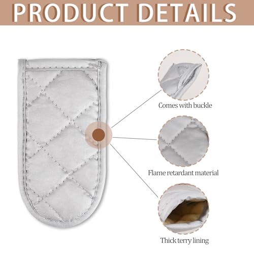 Fundas protectoras de algodón premium para utensilios de cocina de hierro fundido 4