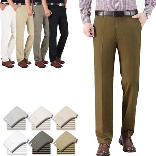 Jett Jeans for Older Men, Jettjeans3 - Men's Classic Straight Fit Stretch Jeans, Jetjeans Stretch Denim Jeans Over 60