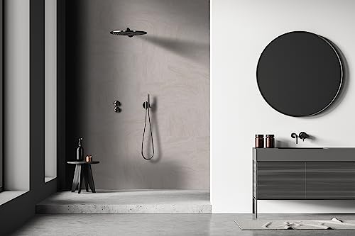 BARIDECOR XL ARENISCA Wandverkleidung 100% wasserdicht und einfache Montage, 9 Fliesen, mit bereits angebrachtem Klebeband, für Badezimmer, Wohnzimmer, Schlafzimmer, Arbeitszimmer