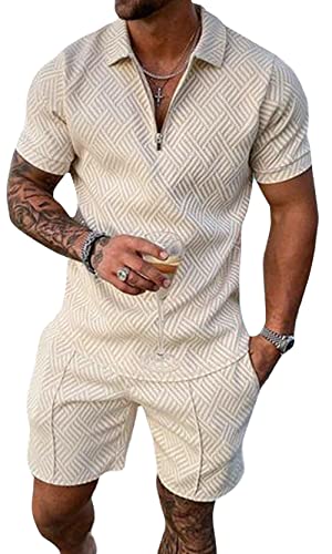 Ensemble polo et short homme idéal pour la plage et vos vacances