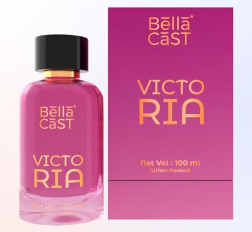 Image of Bella Cast Perfume 100 ml | Fragrance Spray for Men & Women | Everyday Personal Fragrance Collection (Victoria)
