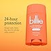 Billie All Day Deodorant, 24-hour Odor Protection, Aluminum-Free, Santal Bloom, 2.6oz
