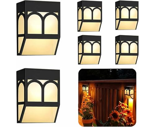 Lampe murale solaire pour jardin et cour extérieure avec double mode d éclairage